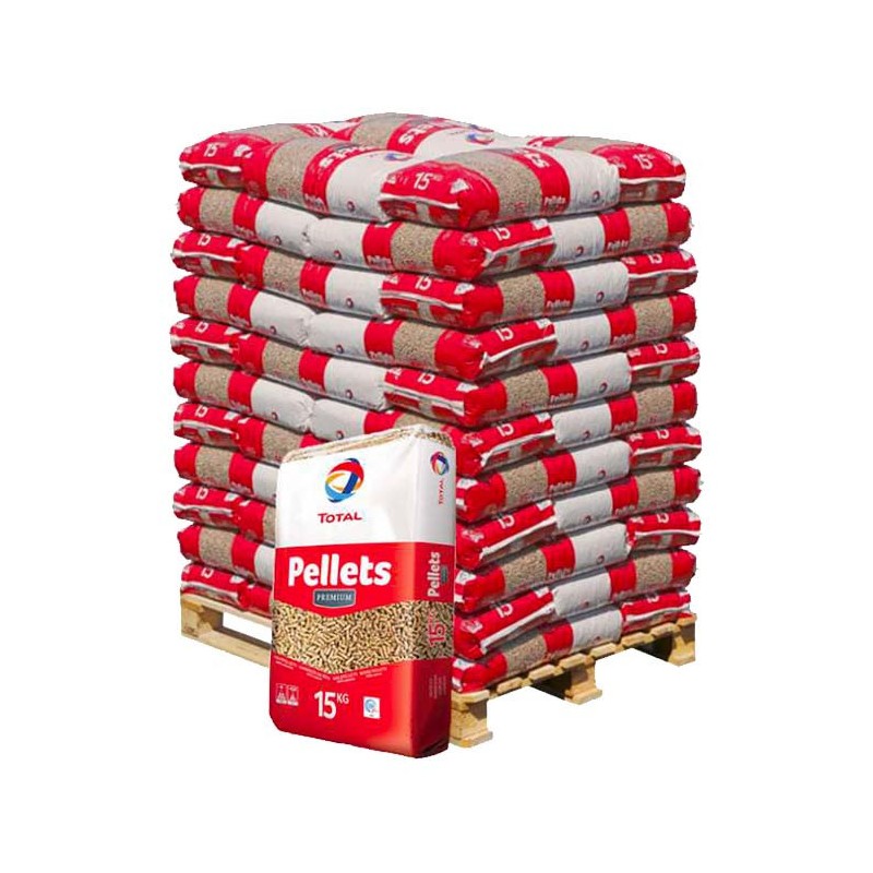 Total Pellet Pellet di legno premium – pallet da 990 kg