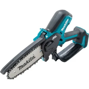 Makita - Motosega da potatura a batteria 18V 15 cm, 1 batteria Li-Ion da 5,0 Ah, caricabatterie